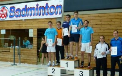 Auf dem Waldhof traf sich die Badmintonszene