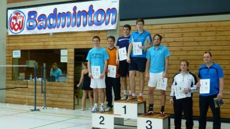 Auf dem Waldhof traf sich die Badmintonszene