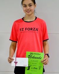 Miranda Wilson gewinnt das Mädcheneinzel U17