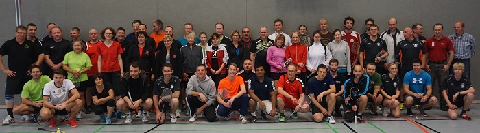 27 Teams waren im Herrendoppel und Mixeddoppel am Start