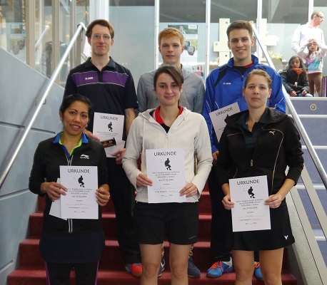 Einzelsieger gewinnen auch gemeinsam im Mixed