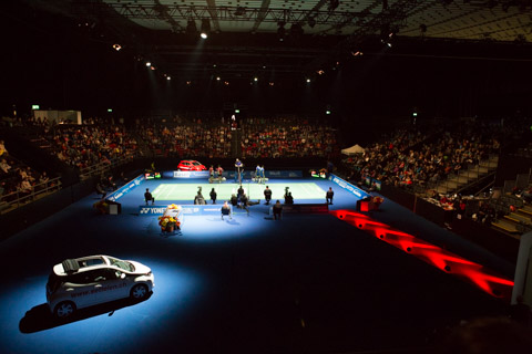 Lee Chong Wei und Saina Nehwal bei den Swiss Open