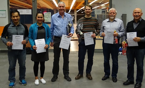 Viele Paarungen hatten Spaß bei den Turnieren