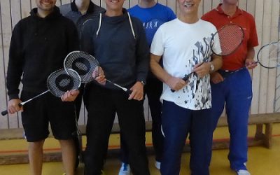 Beauftragte JTFO übten Badminton