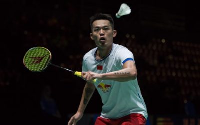 Superstar Lin Dan auf Titelkurs