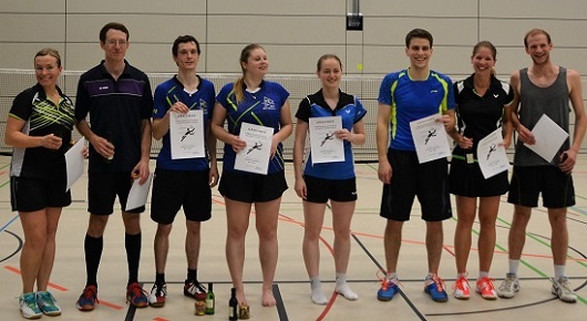 Weniger Anklang als üblich, aber guter Badminton-Sport