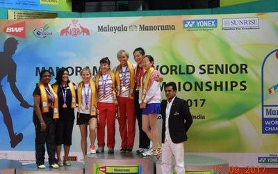 Ye Wang gewinnt Silber und Bronze