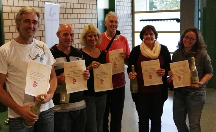 Jeder Teilnehmer erhielt einen Preis