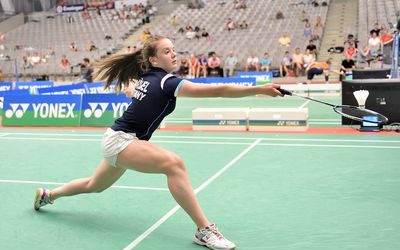 Platz 2 im Einzel U17 für Xenia Kölmel (TSG Dossenheim)