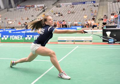 Platz 2 im Einzel U17 für Xenia Kölmel (TSG Dossenheim)