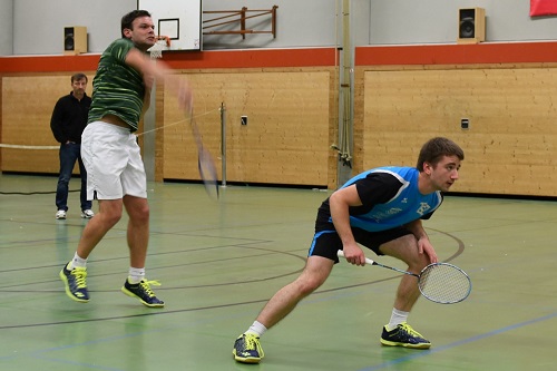 Gute Stimmung bei den Hobby-Spielern in der Ebnet-Halle