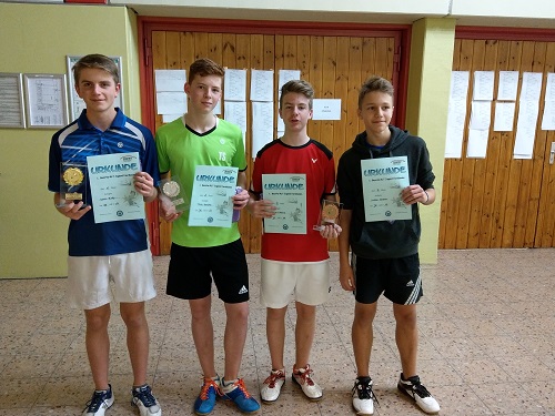 Die Pokale wurden an die Spieler von 12 Vereinen verteilt.