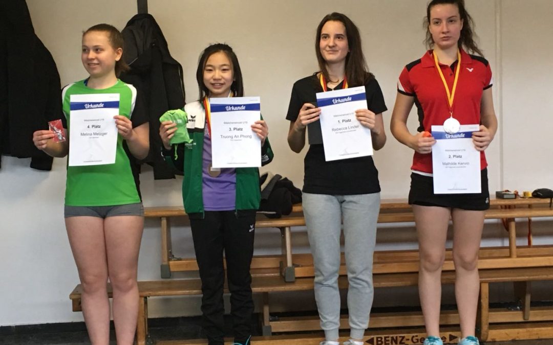 Anna-Lena Zorn und Akshat Pradeep gelingt das Double