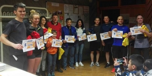 60 Teilnehmer beim Schleifchenturnier und beim Mixedturnier