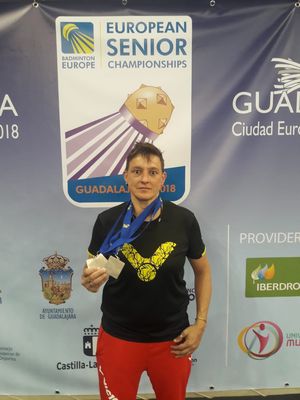 Claudia Vogelgsang mit silbernem Triple