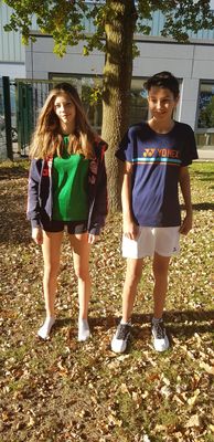 Amelie Wagner und Roman Latief belegten Platz 8