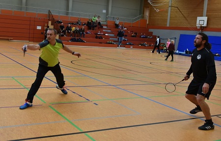 Damen-, Herren- und Mixeddoppel spielten um Podestplätze