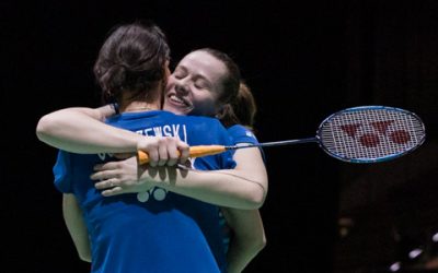 Lara Käpplein und Johanna Goliszewski im Achtelfinale