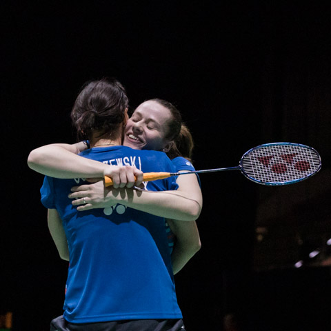 Lara Käpplein und Johanna Goliszewski im Achtelfinale
