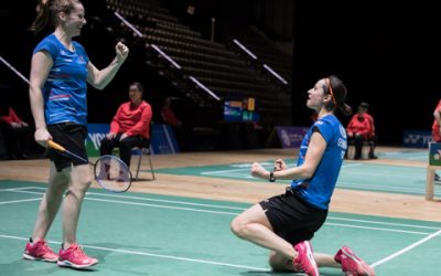 Lara Käpplein und Johanna Goliszewski im Viertelfinale