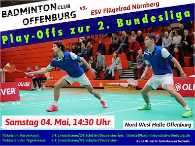Playoff zur 2. Bundesliga in Offenburg