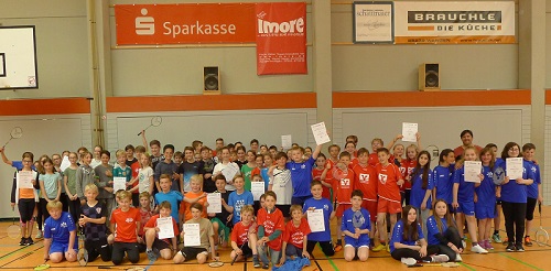 90 Kinder beim Grundschul und Einsteigerturnier