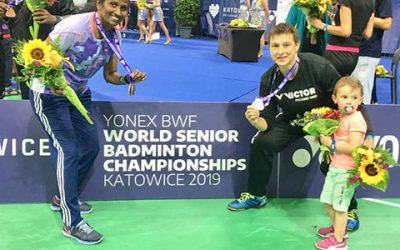 Claudia Vogelgsang ist Einzel-Weltmeisterin O40