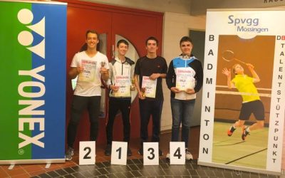 Regionalrangliste Jugend (E-Turnier)  in Mössingen