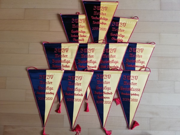 Erfolgreiche nordbadische Mannschaften und Meister