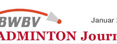 Badminton Journal ab 1/2022 nur noch digital!
