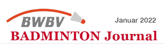 Badminton Journal ab 1/2022 nur noch digital!