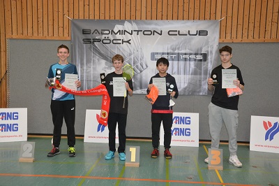 Erste DBV A-Rangliste U15 in Spöck