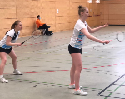 Treppchen für Annika Späth im Doppel