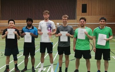 Vierzehn Herren kämpften in Wiesenbach um den Einzelsieg