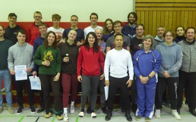 Spannende Matches bei einem großen Teilnehmerfeld