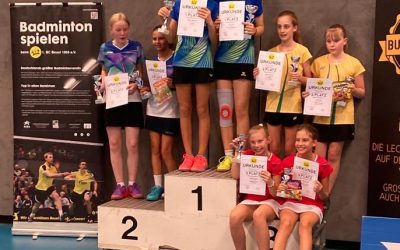 Zwei Mal Gold im Mädchendoppel