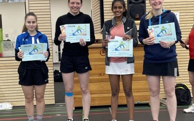 Aktivenrangliste Doppel/Mixed in Sigmaringen