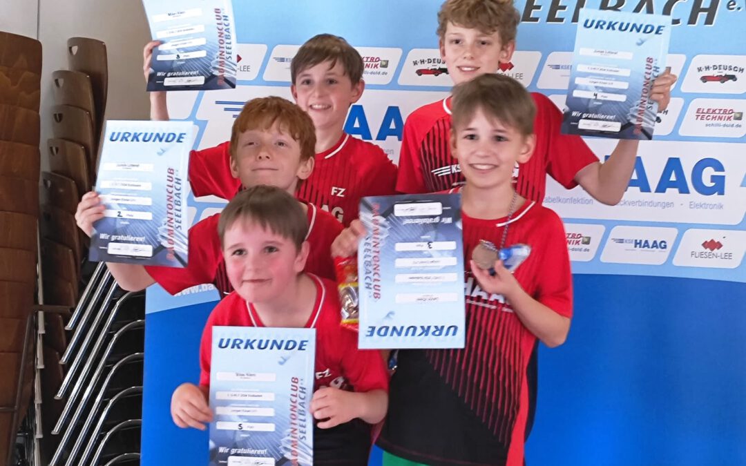 Seelbach veranstaltet 1. D-Ranglistenturnier in Südbaden 