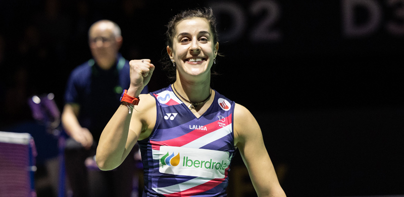 3500 Fans bejubeln Carolina Marins Halbfinalsieg