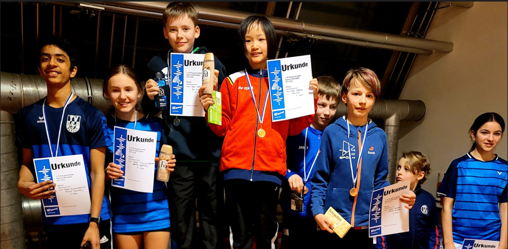 Erste Nordbadische D-Rangliste U11 bis U19 beim BV Rastatt