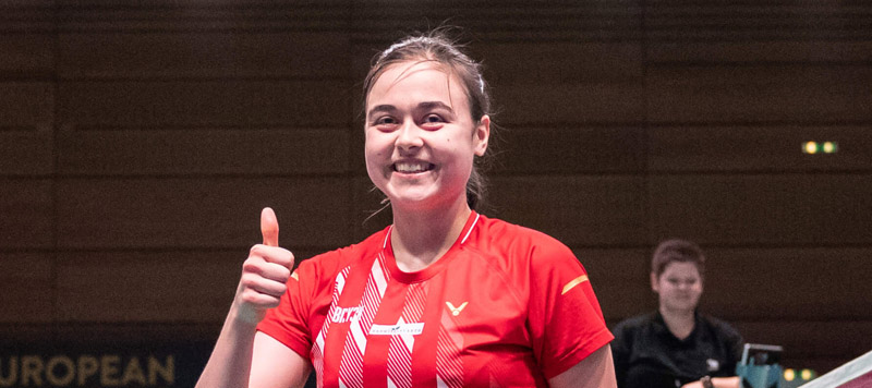 Miranda Wilson im EM-Achtelfinale