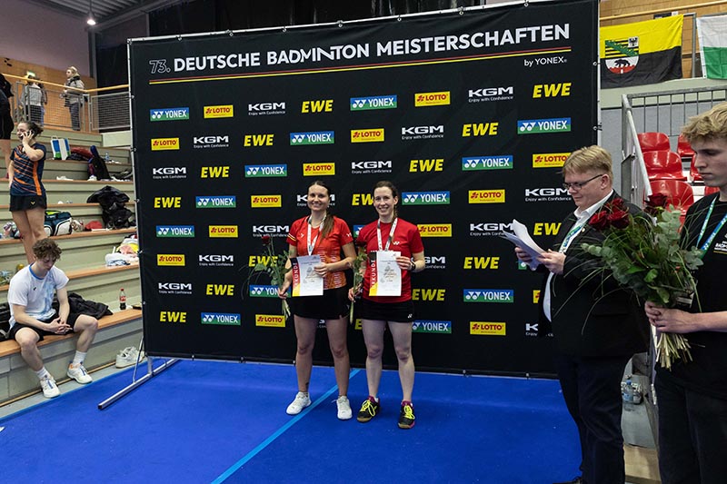 DM O19: Silber für Miranda Wilson, Bronze für Lena Reder